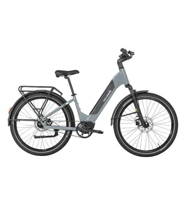 Vélo électrique urbain haut de gamme – CYCLEDENIS DEVILLE 2 | Courroie carbone & moteur central